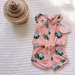 Hugo Loves Tiki  Bee Romper